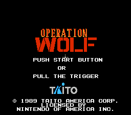 Operation Wolf (USA)